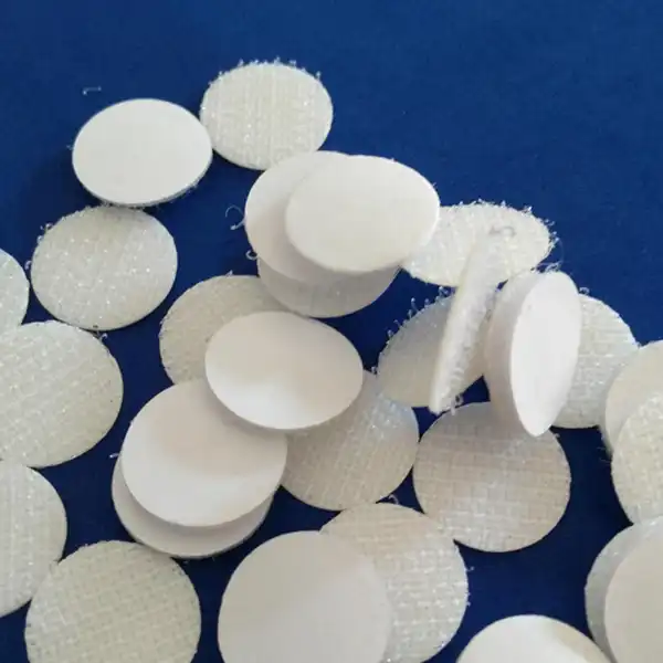 Self-adhesive hook and loop tape